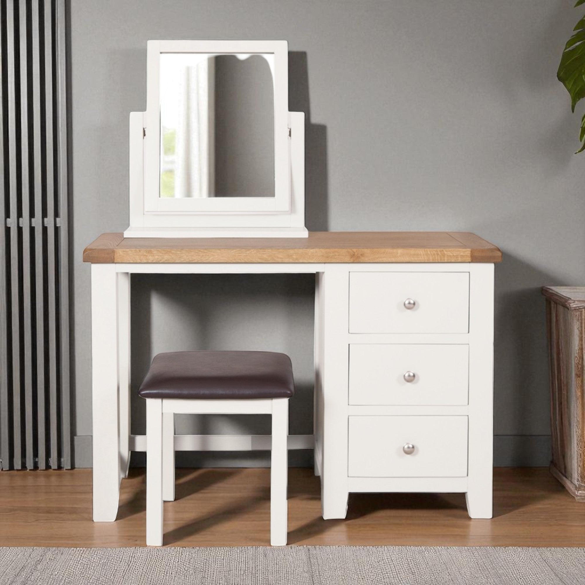 Melbourne White Dressing Table