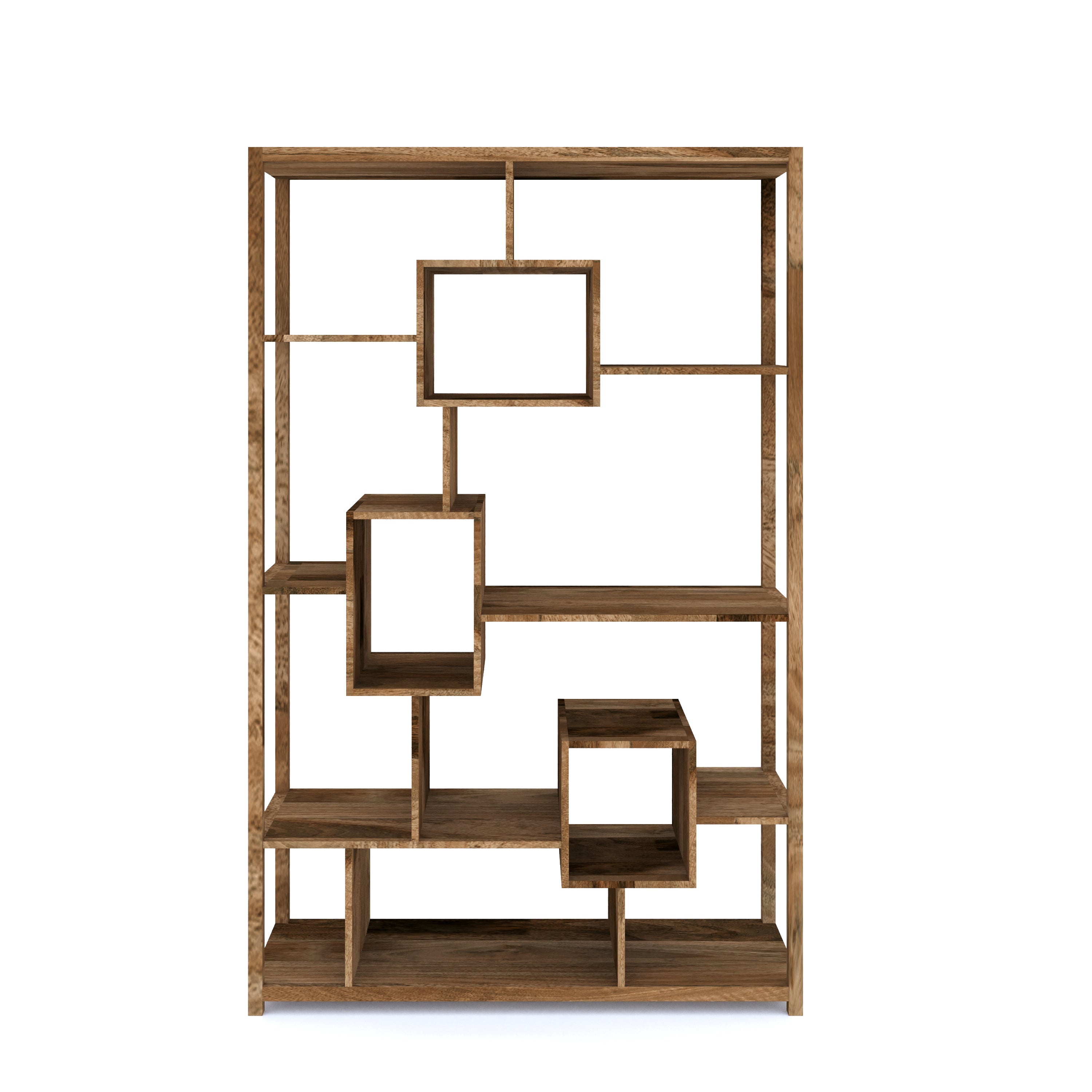 Cube Mango Geometric Bookcase
