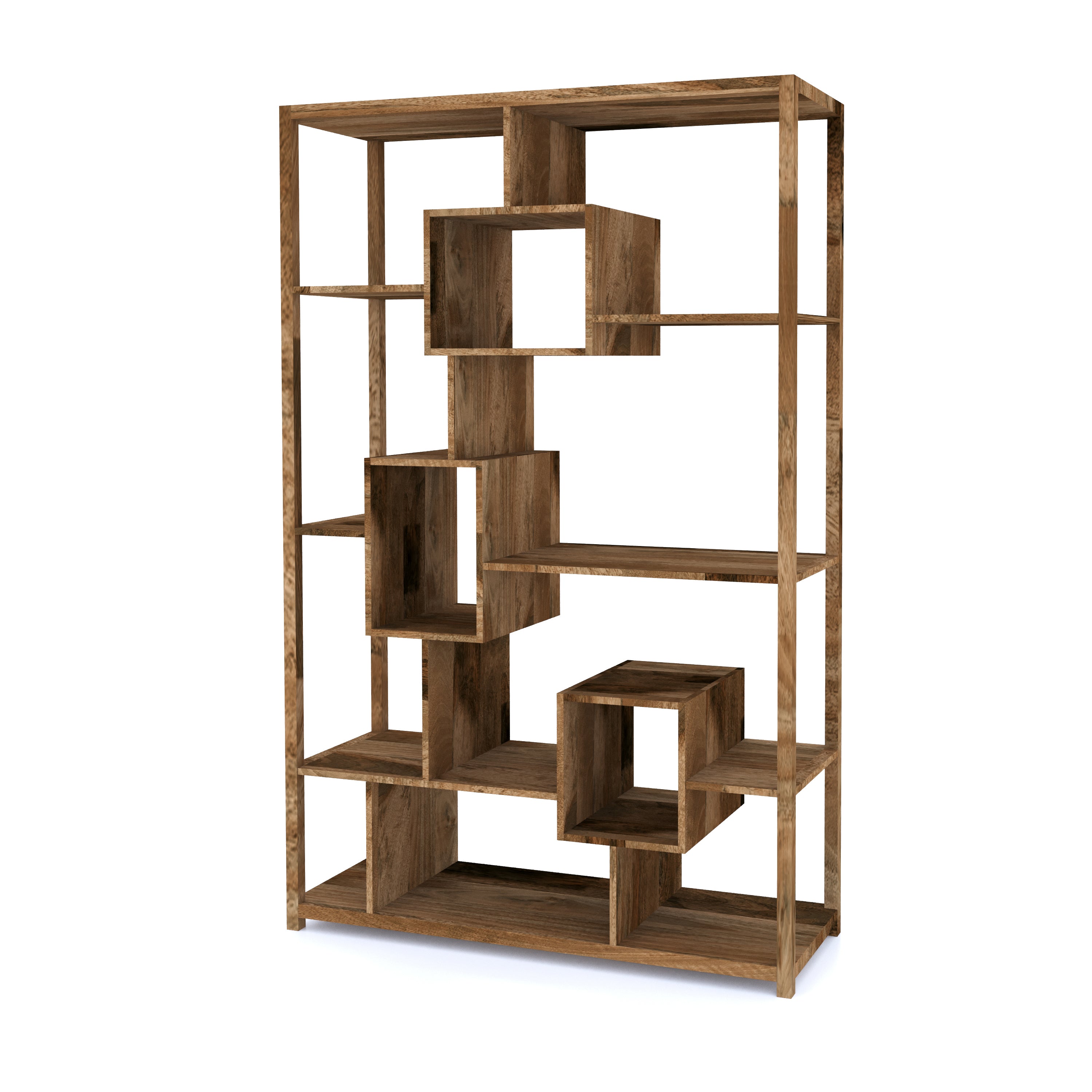 Cube Mango Geometric Bookcase