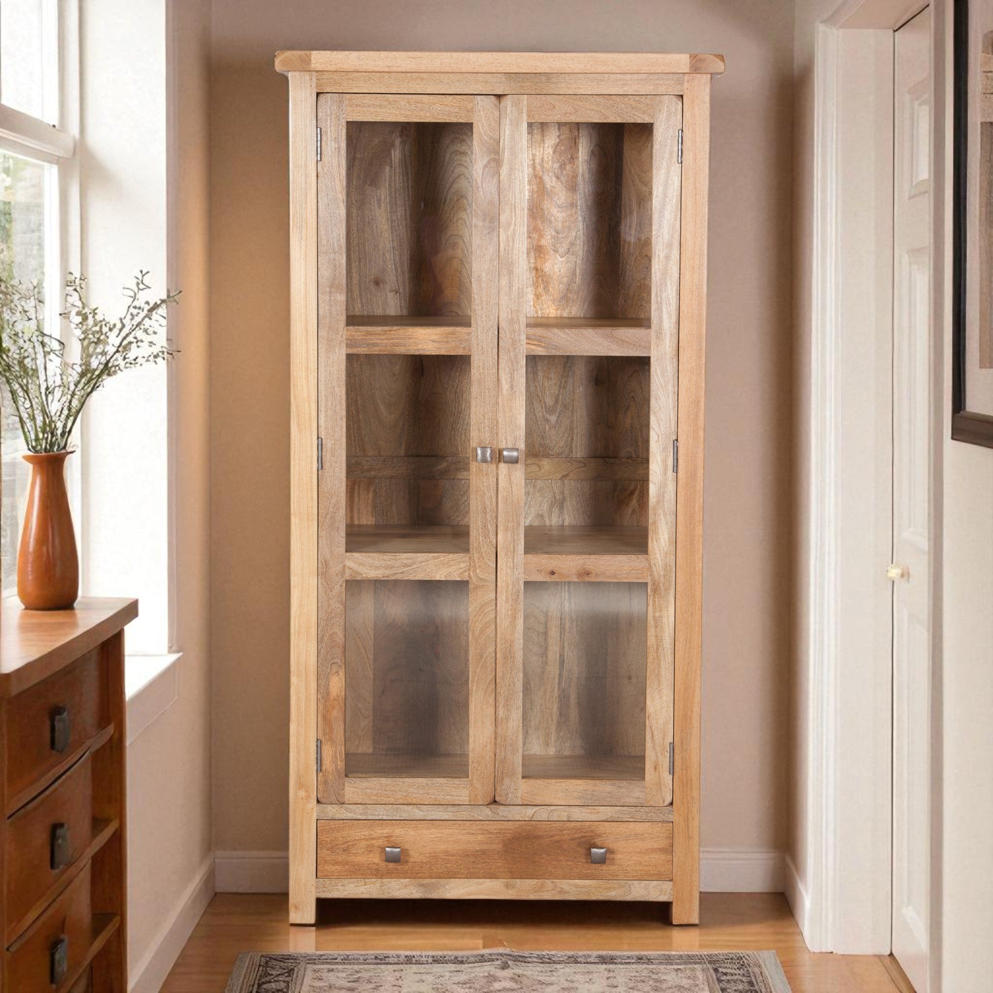 Odisha Glazed Display Cabinet