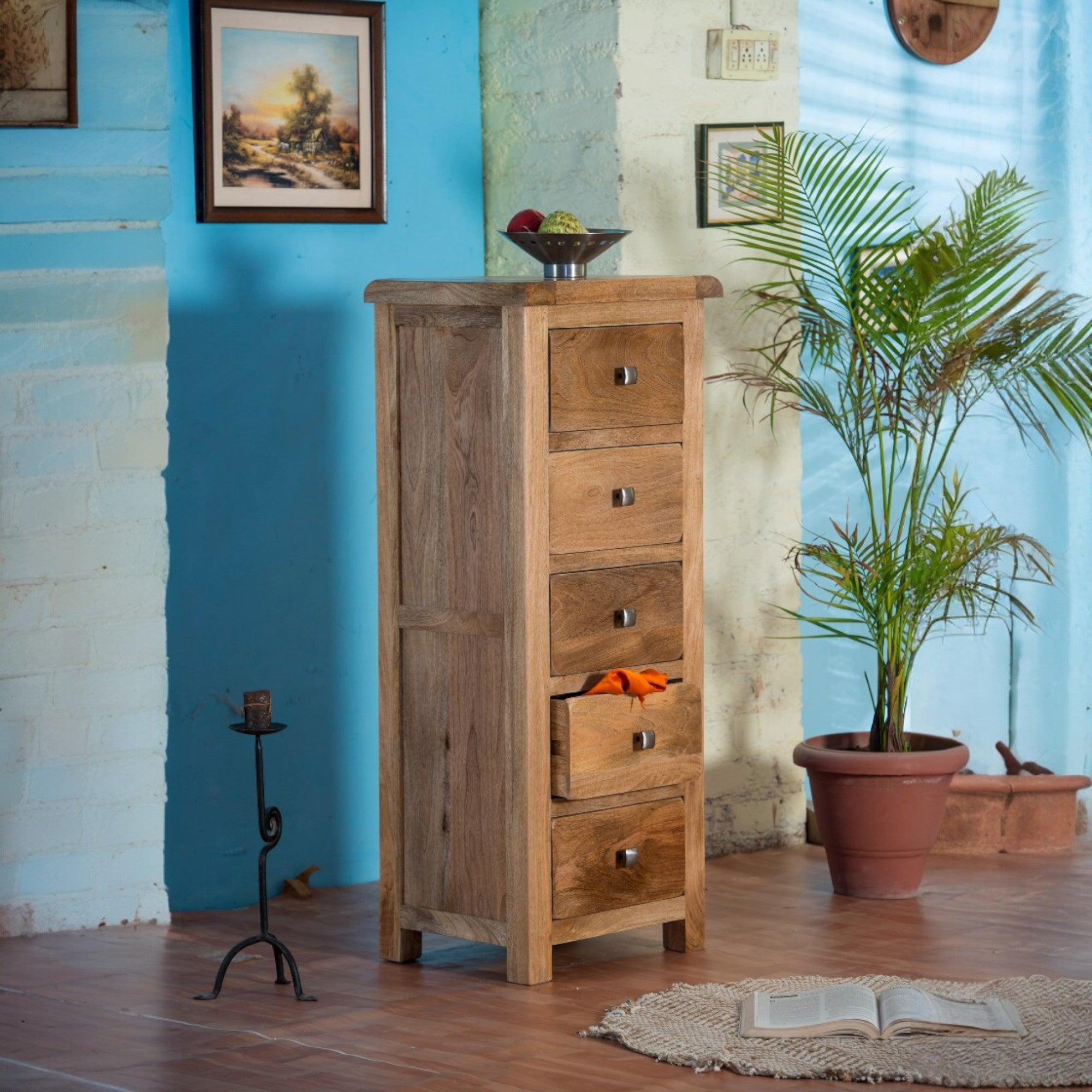 Odisha 5 Drawer Tall Chest