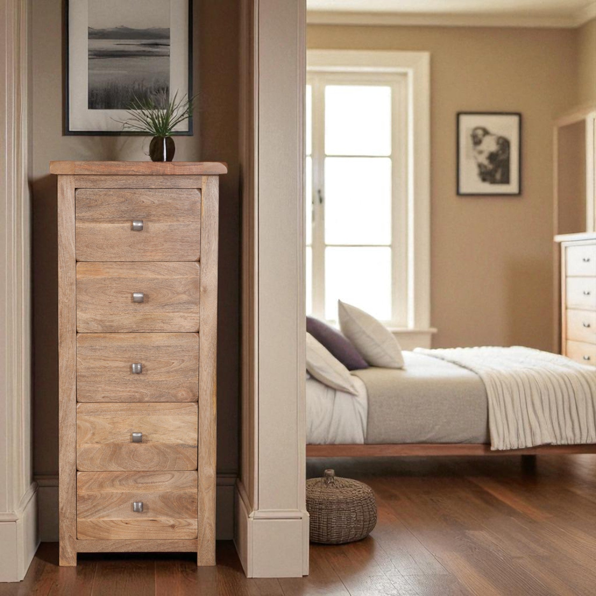 Odisha 5 Drawer Tall Chest