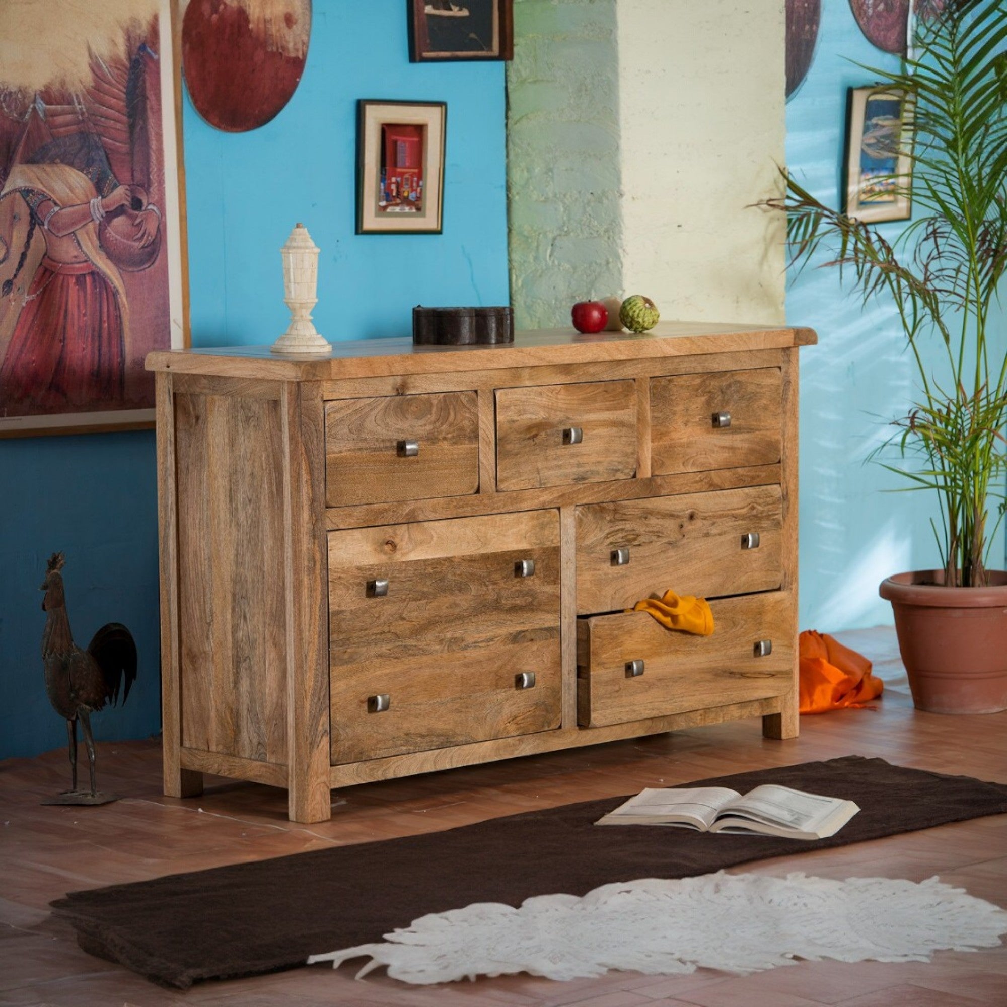 Odisha 7 Drawer Wide Chest