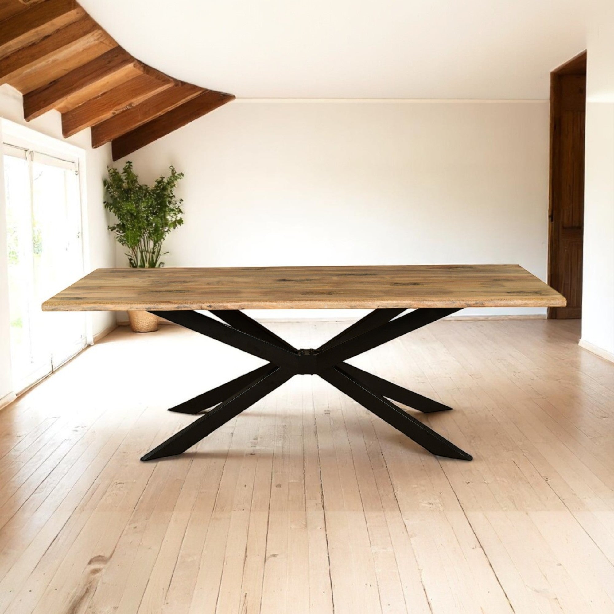 Raj 2.2M Live Edge Dining Table